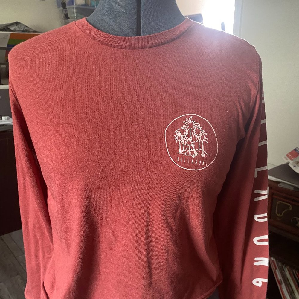 Billabong Long Sleeve Crop Top